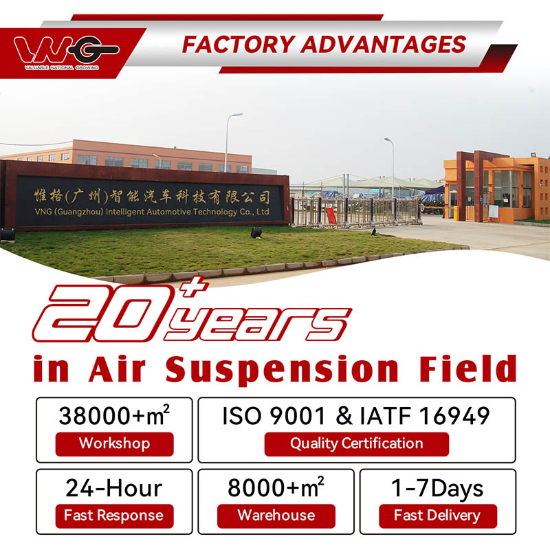 A222 320 4713 VNG Air Suspension for Mercedes-Benz S-Class W222 Front Left with ADS 2013-20212