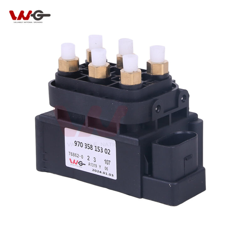 Air suspension valve block for Porsche Panamera 970