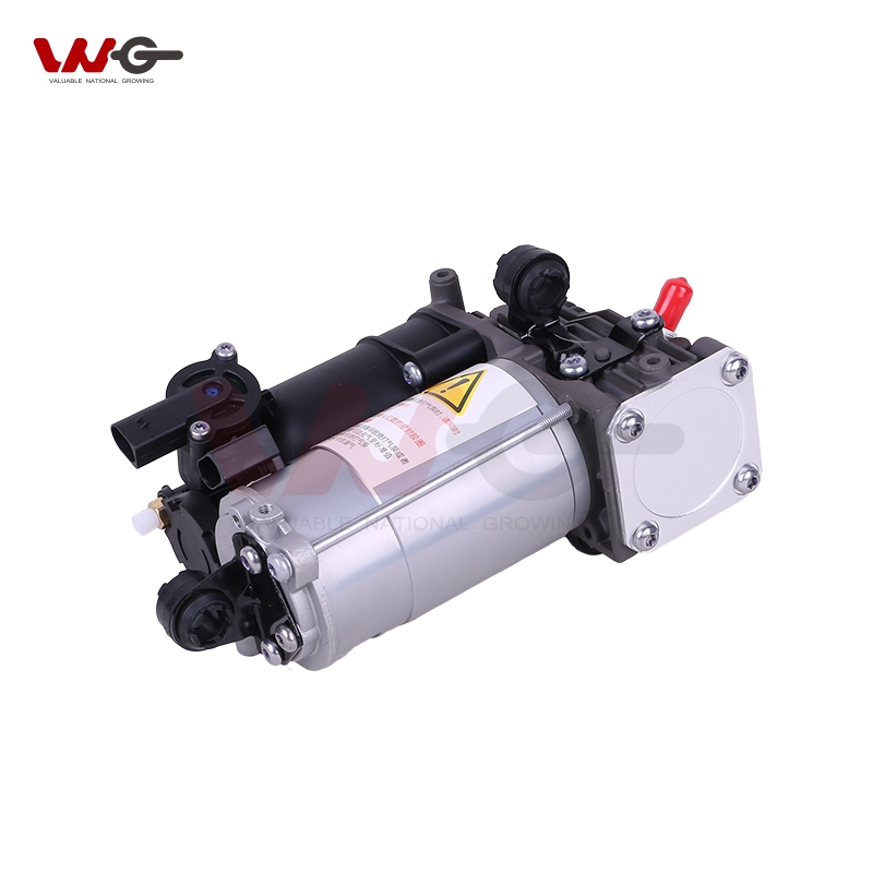 VNG air suspension compressor, car air pump on white background