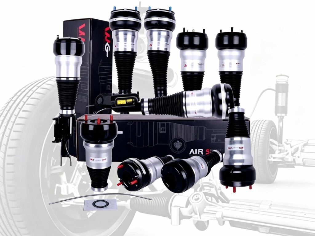 Automotive air suspension struts assembly kit