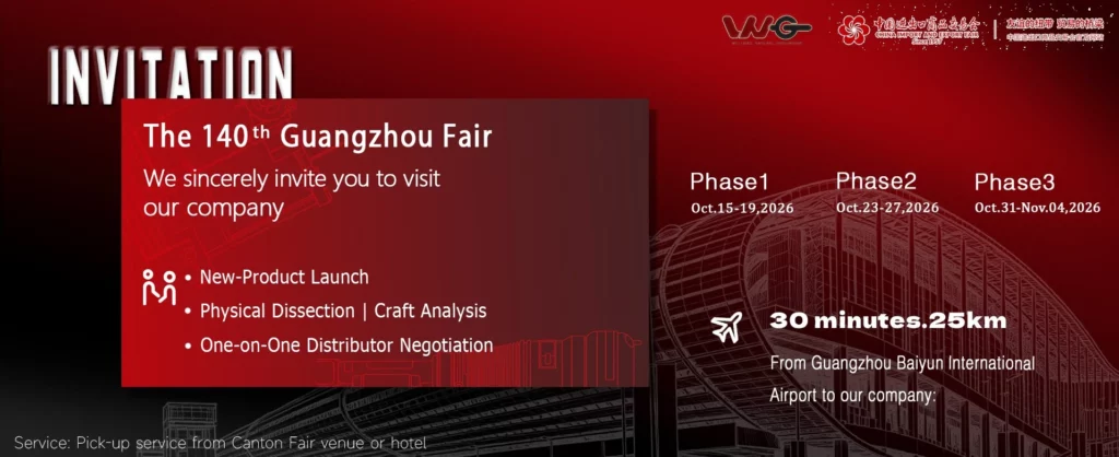 VNG invitation to visit our Guangzhou company during the 140th Canton Fair 2026
